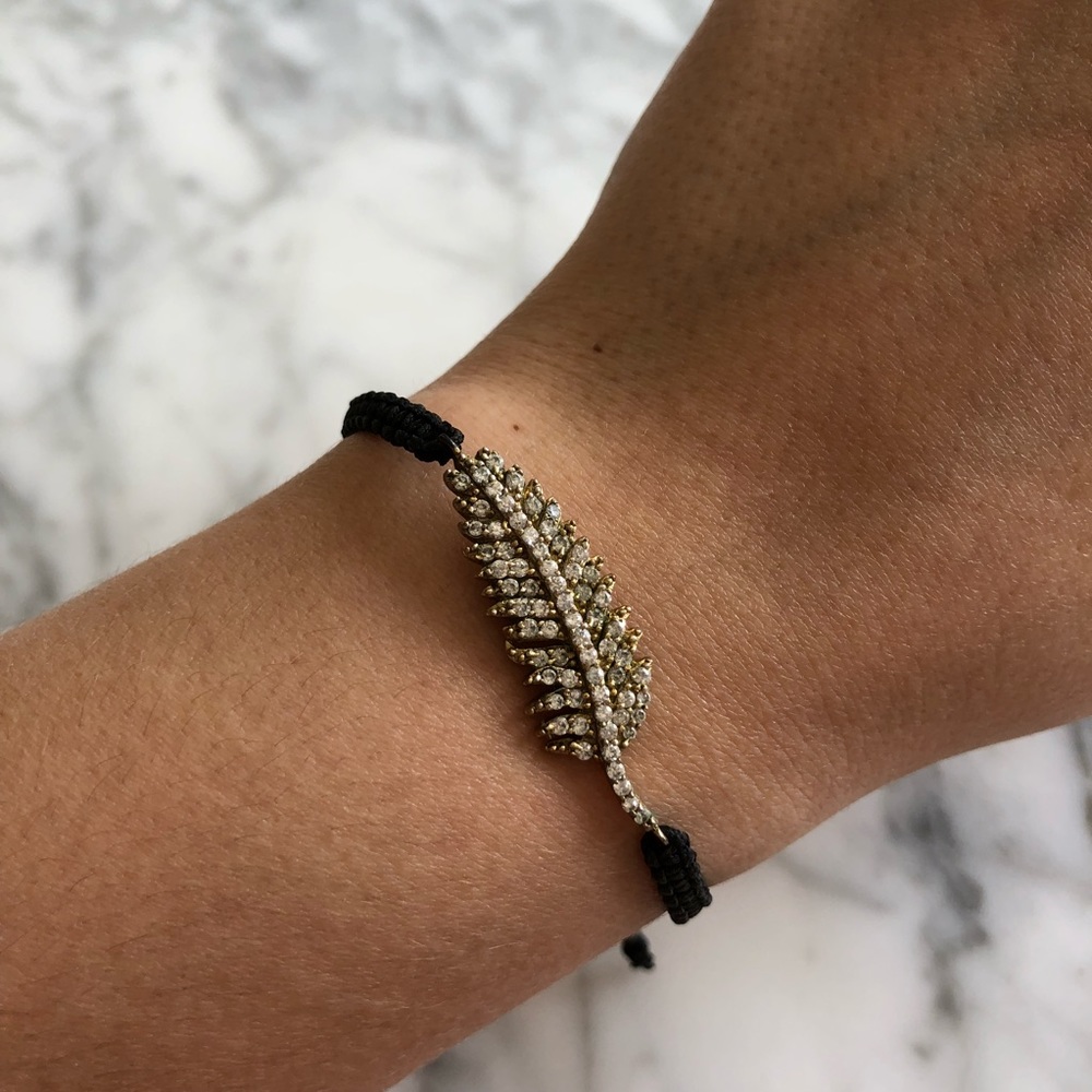 Sparkle Feather Bracelet